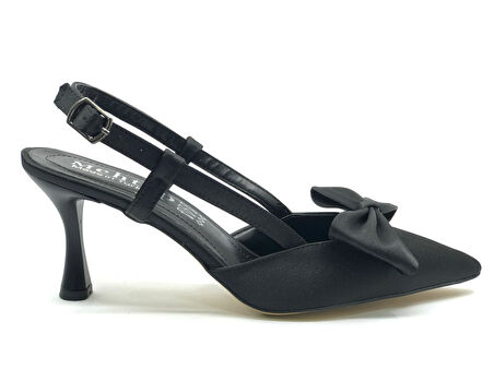 Mehtap Kurdela Detaylı Arkası Açık Stiletto Kadın Topuklu Ayakkabı