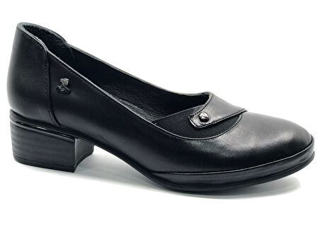 Venüs Aphelandra Hakiki Deri Comfort Ortopedik Kadın Topuklu Ayakkabı