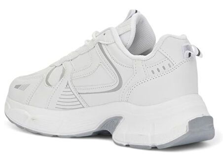 Lambırlent 7450-Cilt Kalın Taban Sneaker Unisex Spor Ayakkabı