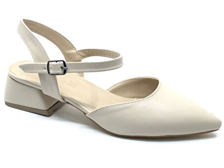 Feles Kısa Topuk Kadın Babet Ayakkabı