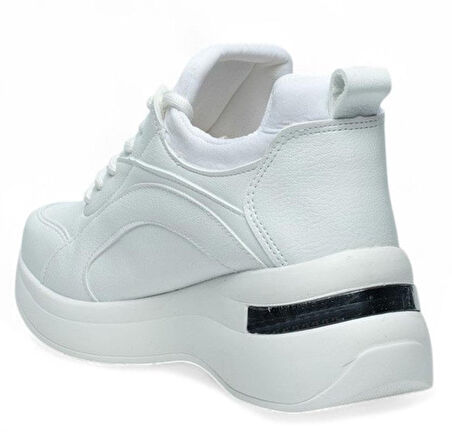 Kocamanlar 321 Cilt Gizli Topuklu Taban Sneaker Kadın Spor Ayakkabı