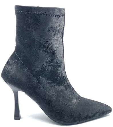 Feles Streç Çorap Bot Topuklu Kadın Bot