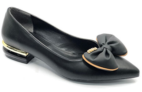 Feles Silindir Topuk Detaylı Kadın Ayakkabı