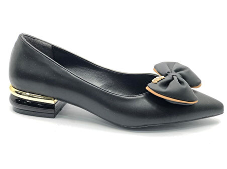 Feles Silindir Topuk Detaylı Kadın Ayakkabı