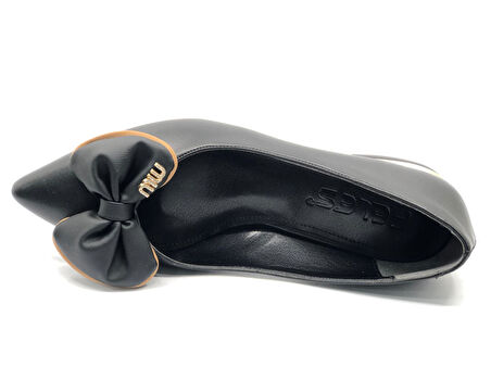 Feles Silindir Topuk Detaylı Kadın Ayakkabı