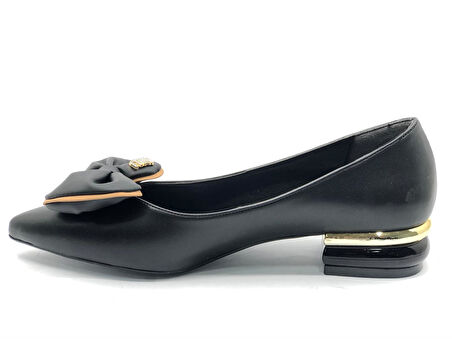 Feles Silindir Topuk Detaylı Kadın Ayakkabı