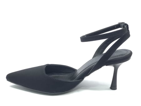 Feles Arkası Açık Stiletto Kadın Topuklu Ayakkabı