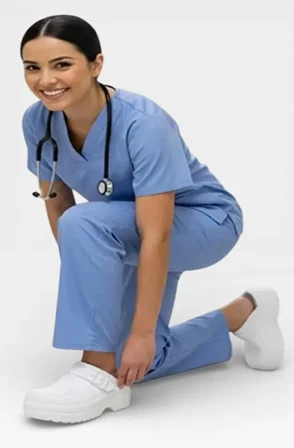 Kocamanlar E443 Sabo Doktor ve Hemşire Terliği Kalın Taban Ortapedik Terlik