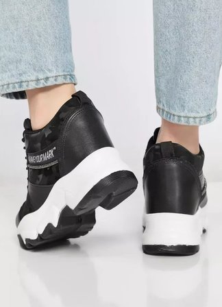Filet 209 Gizli Topuklu Taban Sneaker Kadın Spor Ayakkabı