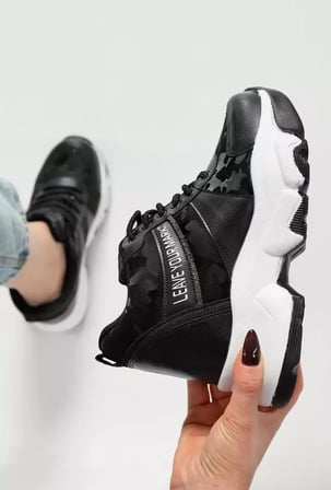 Filet 209 Gizli Topuklu Taban Sneaker Kadın Spor Ayakkabı