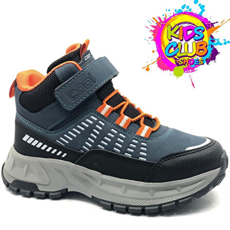 Cool 26-Tiger Ortopedik Kaymaz Taban Unisex Çocuk Bot