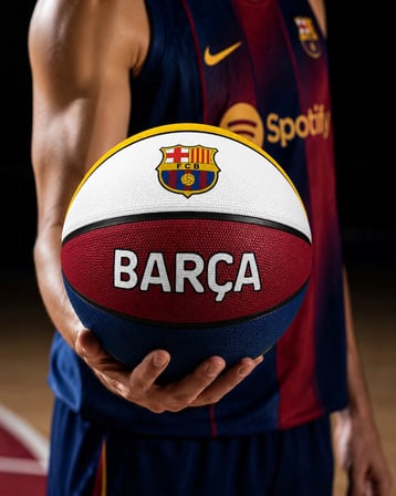 Barça Lisanslı TWN Top No - 7  Basketbol Topu
