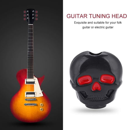 Kul Concept Kuru Kafa Gitar Akort Burgusu Siyah 6'lı Set 4x3 mm
