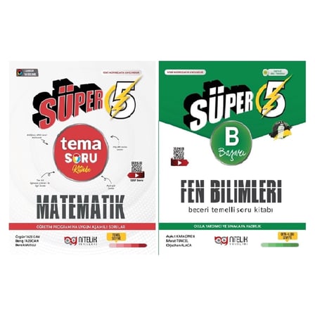5.SINIF MATEMATİK TEMATİK FEN BİLİMLERİ (B) "YENİ MÜFREDAT"