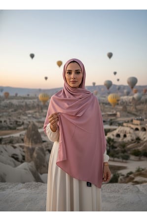 Moda Kaşmir Misto Çizgili Pamuklu Şal
