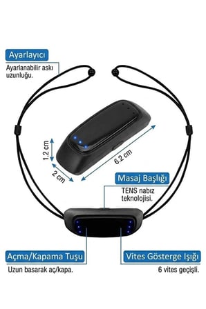 Ultrasonik Horlama Önleyici Cihaz – Uyku Kalitesi Artırıcı Elektrikli Uyku Apnesi Destekleyici Sessiz Uyku Aparatı