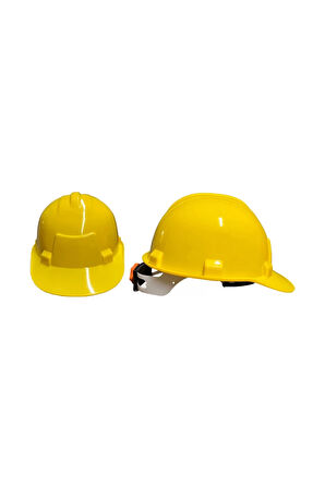 HDPE Baret EN 397 Standart İş Güvenliği Kaskı Kb580 Karam Vidalı