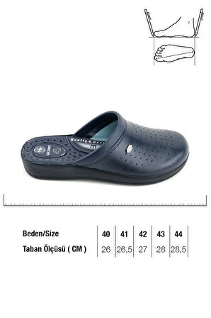 Ortopedik Terlik Tıbbi İş Güvenliği Gezer Sabo Nokta Destekli Hemşire Aşçı Terliği