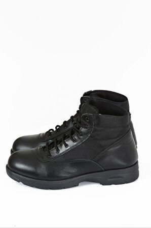 Erkek Deri İş Güvenliği Botu Hafif Taban Yeni Yasa Yüksek Bilek Destekli Tabanlı Bot