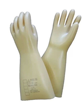 Regeltex 5kV Izolasyonlu Elektrikçi Eldiveni CE EN 60903 ISO 9001 İzole Eldiven France Std