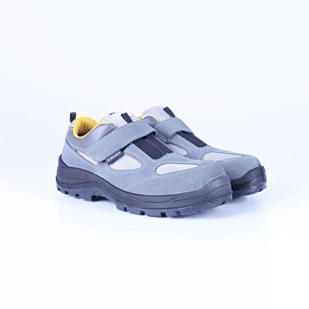 Zimaro Çelik Burunlu İş Ayakkabısı Hafif ve Konforlu Süet