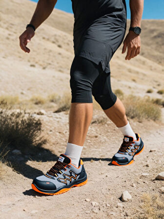 Mekap Fresh RMK 93 Hafif Fileli İş Güvenliği Ayakkabısı EN ISO 20345 Kompozit Burun