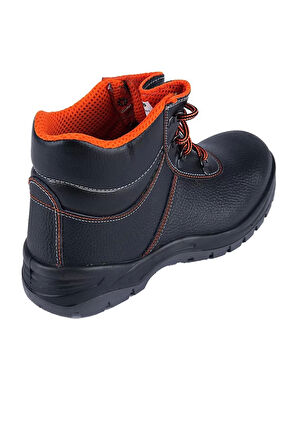 Rolax Deri İş Güvenliği Botu S2 023r Mekap Çelik Burunlu