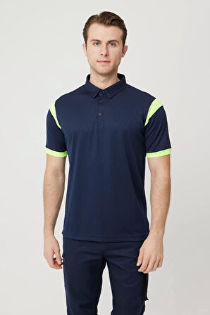 DryTouch Polo Yaka Tişört İş Güvenliği Allium Nefes Alabilir Hafif Konforlu Günlük İçin