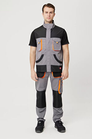 Dayanıklı İş Yeleği Çok Cepli Alaska Outdoor Yelek Nefes Alabilir Fonksiyonel Tasarım