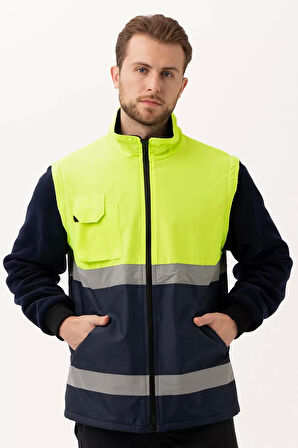 Kışlık İş Güvenliği Mont EN ISO 13688 Pendula Renkli