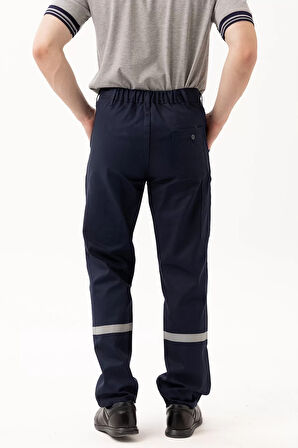 Reflektifli Pamuk Gabardin Is Pantolonu Nova Yazlık İş Sıcak Havalarda Hafif Fonksiyonel