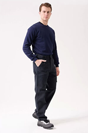 Kışlık Erkek İş Pantolonu Gabardin Dayanıklı ve Konforlu Galanthus Havalara