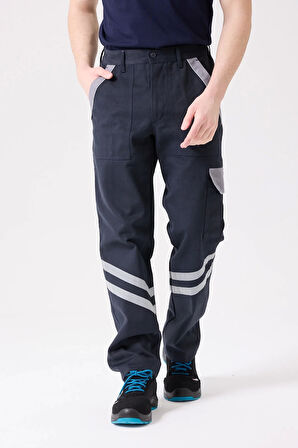 Kışlık İş Pantolonu Dayanıklı Gabardin 100 Pamuk Urtica Pantolon Rahat