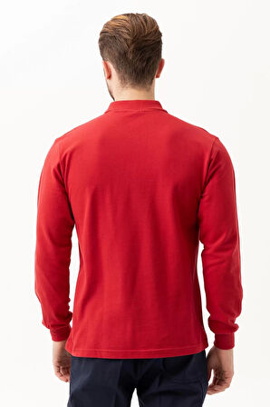 Polo Yaka Uzun Kollu Tshirt 100 Pamuk Padus shirt Şık Konforlu İş
