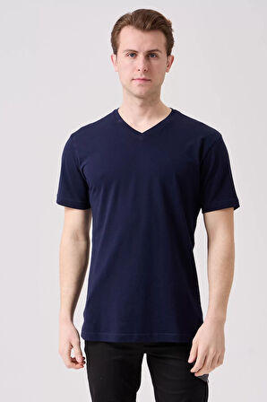 V Yaka 100 Pamuk Penye Tshirt Is Gvenligi Galanthus shirt Nefes Alabilir Rahat Şık Tasarım