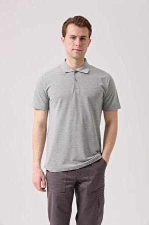 Polo Yaka Tişört 50 Pamuk Polyester Yazlık Herba shirt Pamuklu Nefes Alabilir Rahat Kesim
