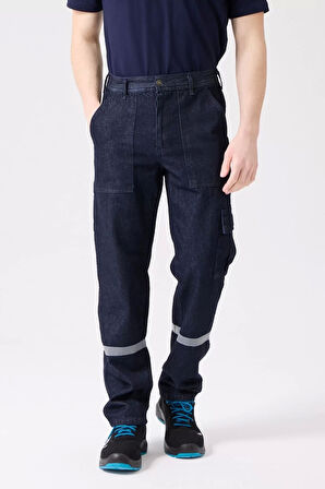 Kışlık Denim İş Pantolonu Erkek 12 Ons Kot Tulipa Konforlu Tasarım
