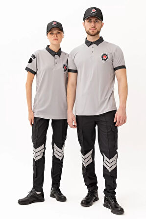 Polo Tişört İş Güvenliği Üniforması Armalı Şık Tasarım