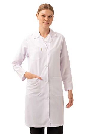 Tıp Önlüğü Kadın Laboratuvar Üniforması Cordata Doktor Hemşire Şık Konforlu