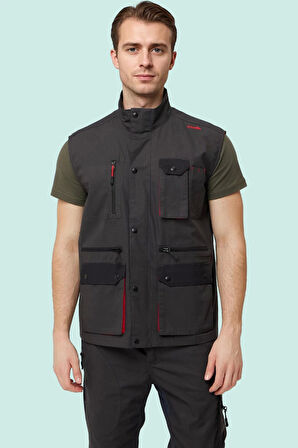 Armadillo Ripstop Çok Cepli Yelek ISG Galium İş Outdoor Hafif Fonksiyonel Tasarım