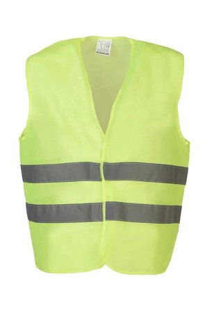 Neon Reflektörlü İş Güvenliği Yeleği vis Yüksek Görünürlük Trafik İnşaat