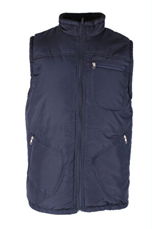 Kışlık Polar Astarlı Yelek İş Güvenliği ve Outdoor İçi Micro Konforlu Fonksiyonel Tasarım