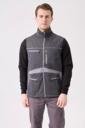 Erkek İş Yeleği Çok Cepli Su Geçirmez Pyrus Suya Konforlu