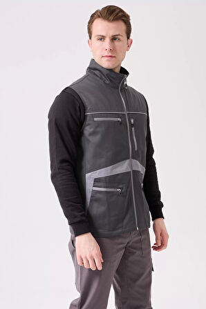 Erkek İş Yeleği Çok Cepli Su Geçirmez Pyrus Suya Konforlu