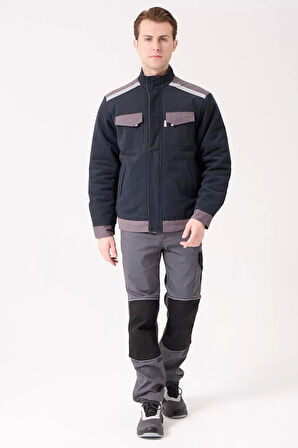 Kışlık Gabardin İş Montu Soğuk Hava Koruma Blaze Mont Koşullarına Tipi Dış Giyim