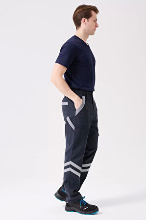 Kışlık İş Pantolonu Dayanıklı Gabardin 100 Pamuk Urtica Pantolon Rahat