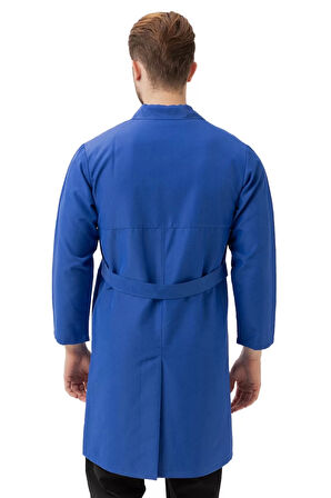 Erkek Uzun Kollu İş Önlüğü 75 Polyester OEKOTEX Vanessa Önlük Yaka Rahat