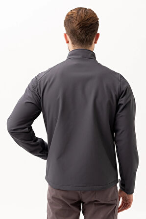 Erkek Softshell Su İtici Rüzgar Geçirmez Kışlık Outdoor İş ve Günlük Mont