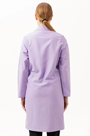 Kadın Uzun Kollu İş Önlüğü OEKOTEX Sertifikalı Vanessa Şık Rahat Cepli Model