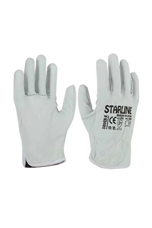 Starline Driver X Deri İş Eldiveni Eldiven Std